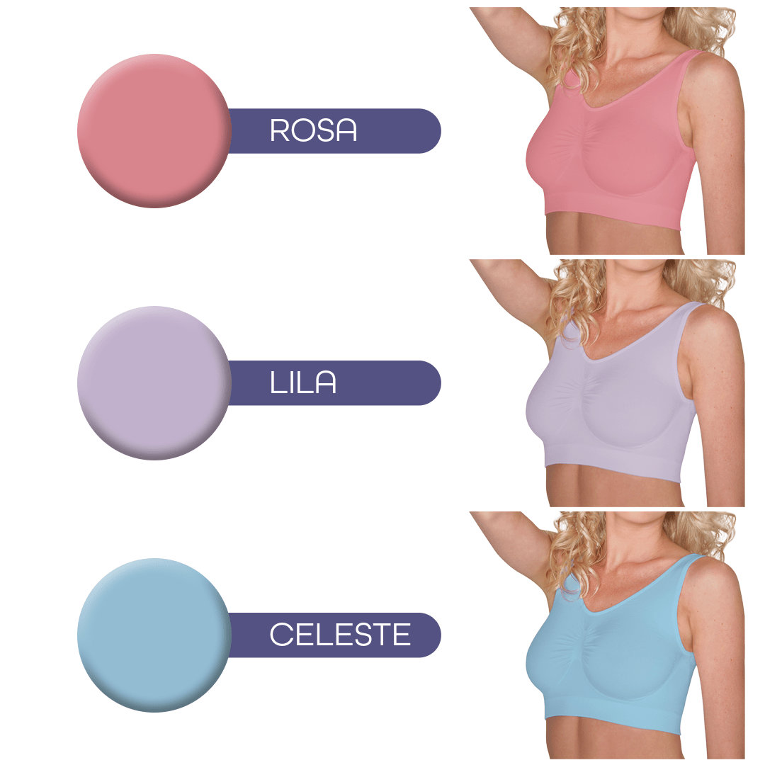 Sujetador Bra Set of 3 Colors - Nemessis Shop®