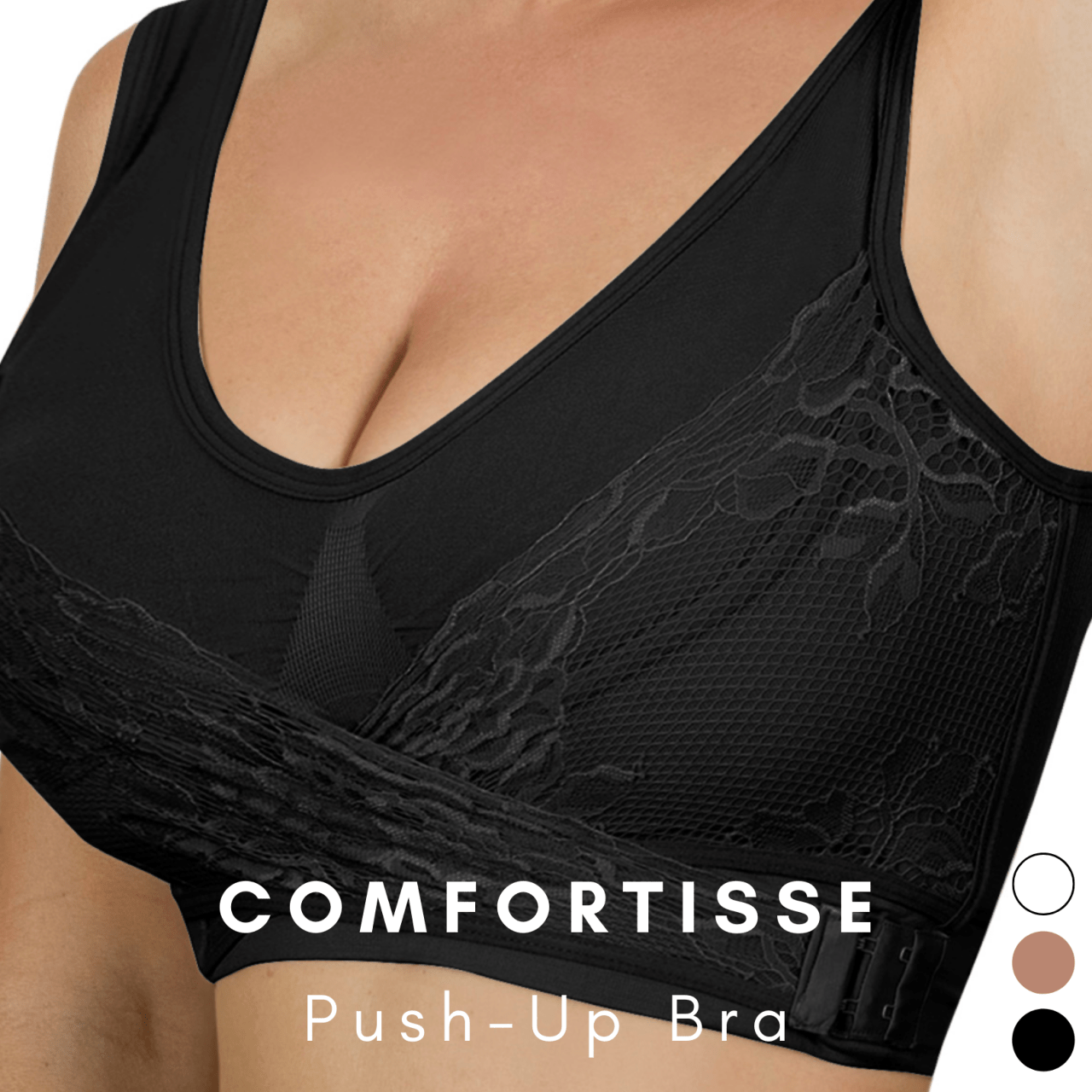 Sujetador Push Up Bra Set of 3 - Nemessis Shop®