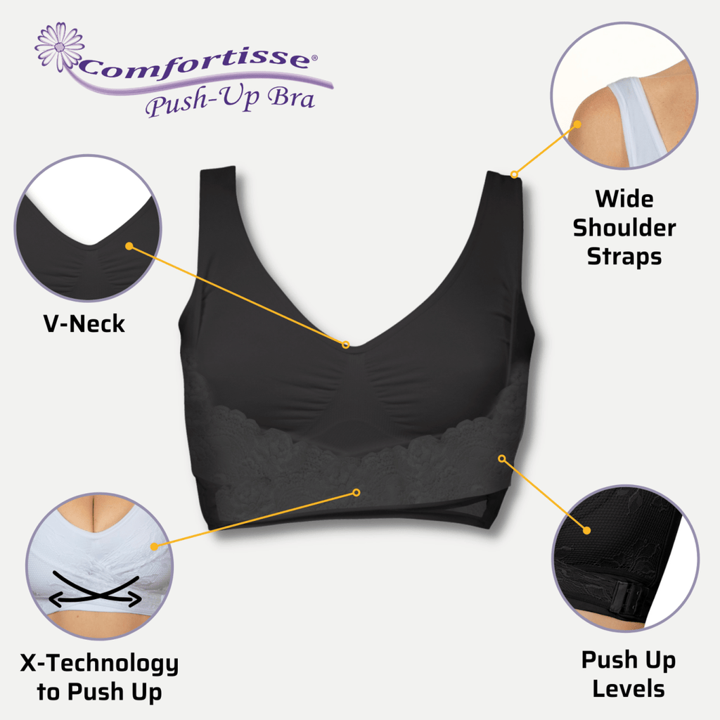 Sujetador Push Up Bra Set of 3 - Nemessis Shop®