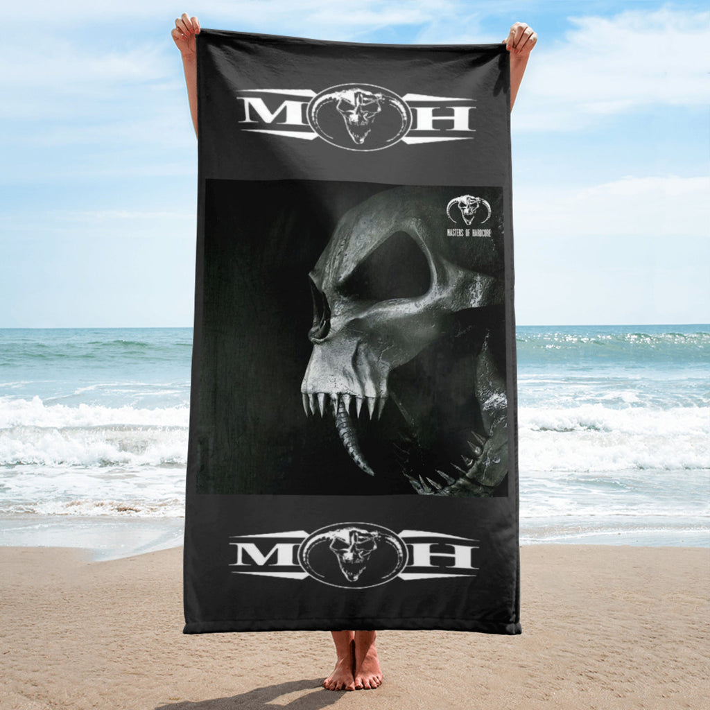 Toalla de calidad para baño o playa. Masters of Hardcore - Nemessis Shop