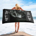 Toalla de calidad para baño o playa. Masters of Hardcore - Nemessis Shop