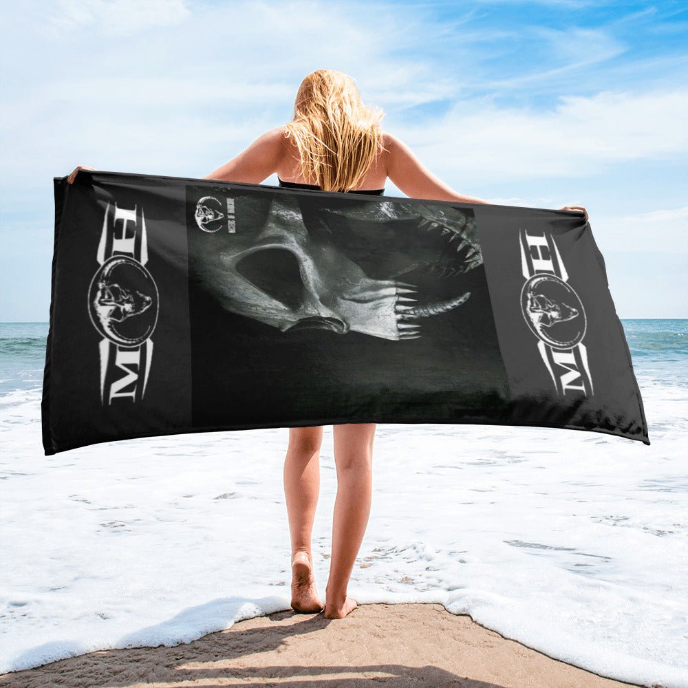 Toalla de calidad para baño o playa. Masters of Hardcore - Nemessis Shop