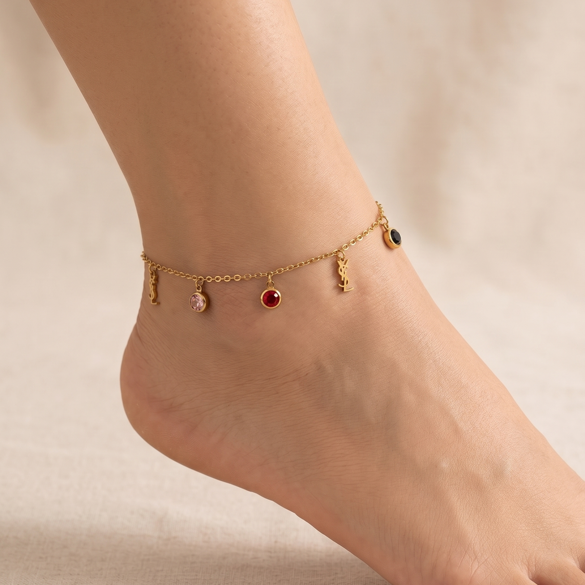Tobillera Rouge Silhouette