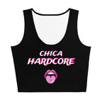 Top corto ceñido Chica Hardcore - Nemessis Shop®