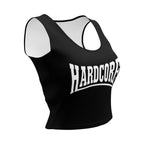 Top negro Hardcore Corto y ceñido - Nemessis Shop®