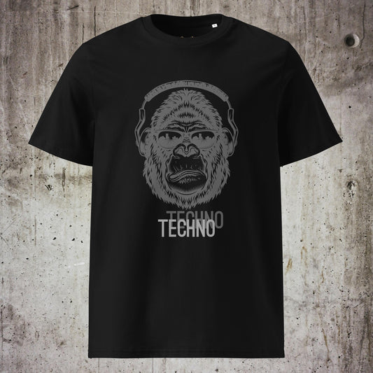 Camiseta algodón orgánico unisex. Techno