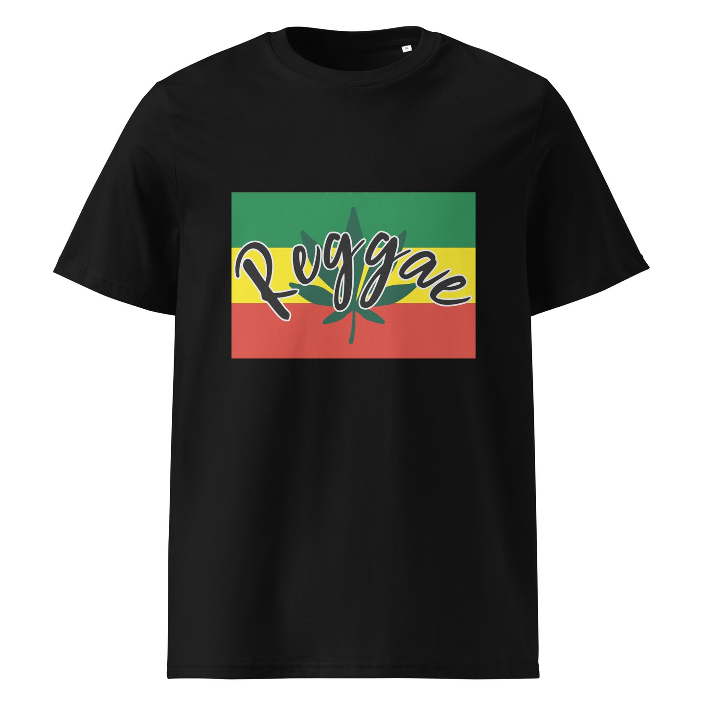 T-shirt unissexo em algodão orgânico. Reggae