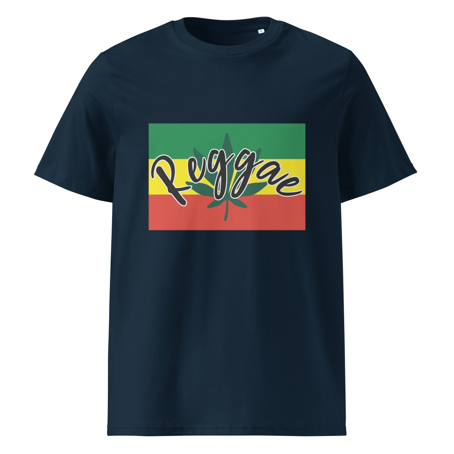 T-shirt unissexo em algodão orgânico. Reggae