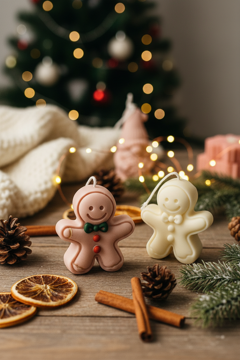 Jengibres – Vela decorativa de edición navideña