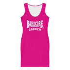 Vestido rosa HARDCORE Gabber de entalle ajustado - Nemessis Shop®