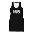 Vestido negro HARDCORE Gabber de entalle ajustado - Nemessis Shop®