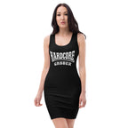 Vestido negro HARDCORE Gabber de entalle ajustado - Nemessis Shop®