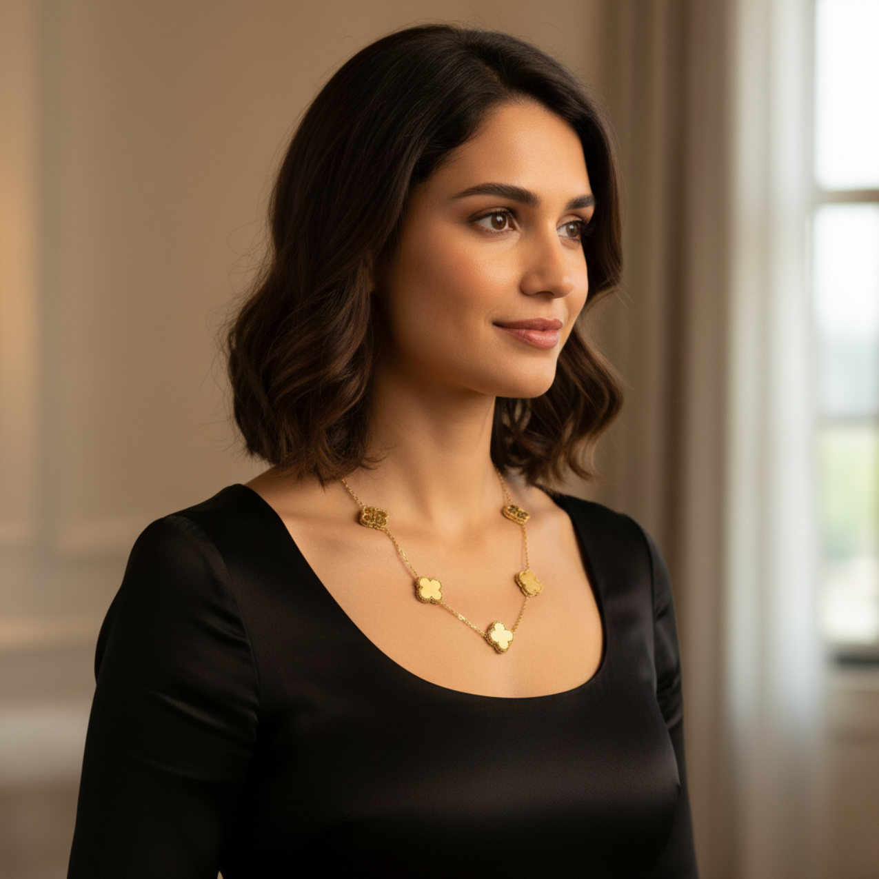 Collar Trèfle d'Or
