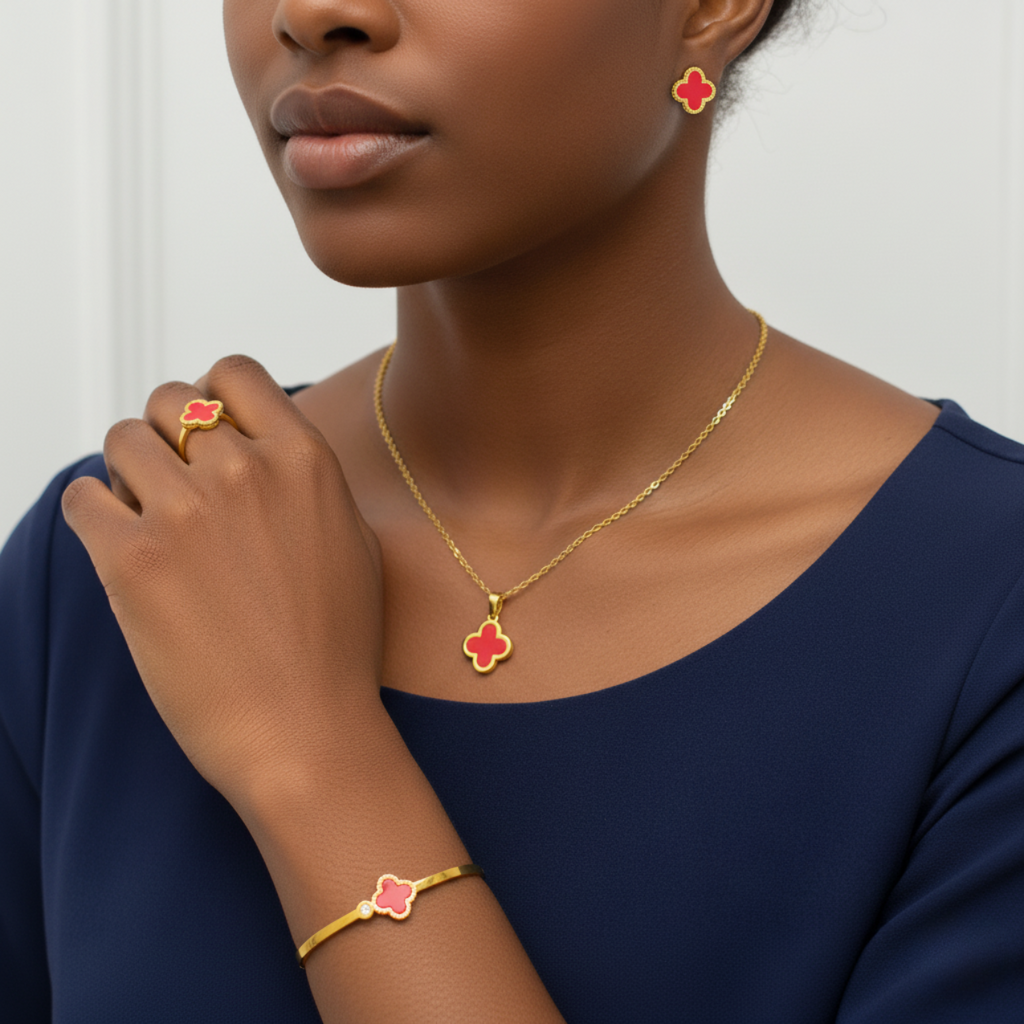Conjunto Rouge Charm Radiante