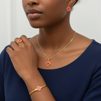Conjunto Rouge Charm Radiante