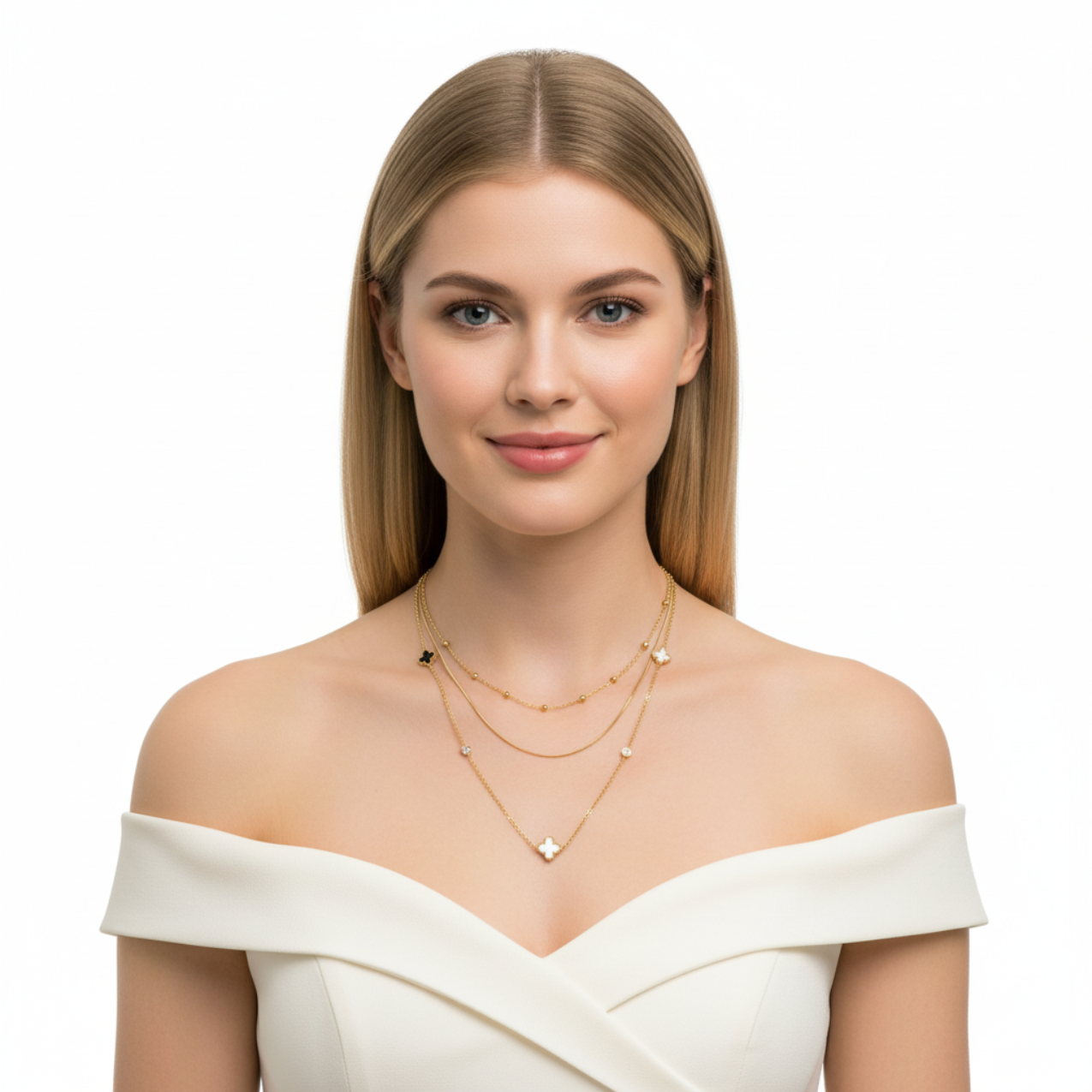 Collar Duo Mystic Clover
