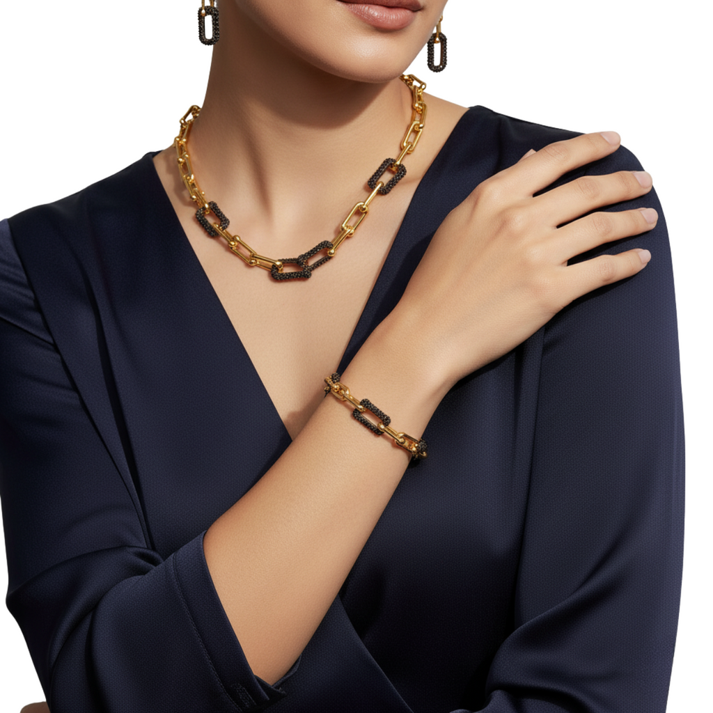 Conjunto Bold Interlock – Vínculos de Vanguardia