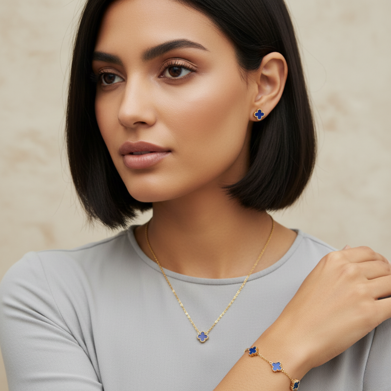 Conjunto Trébol Bleu Minuit