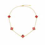 Collar Trébol Rouge Passion