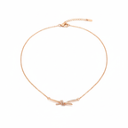Collar Nœud Rosé