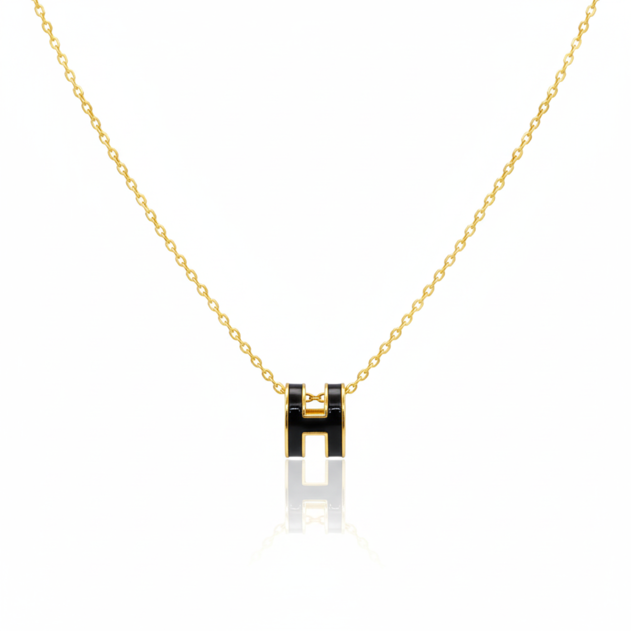 Collar & Pendienes Signature H de Elegancia Arquitectónica