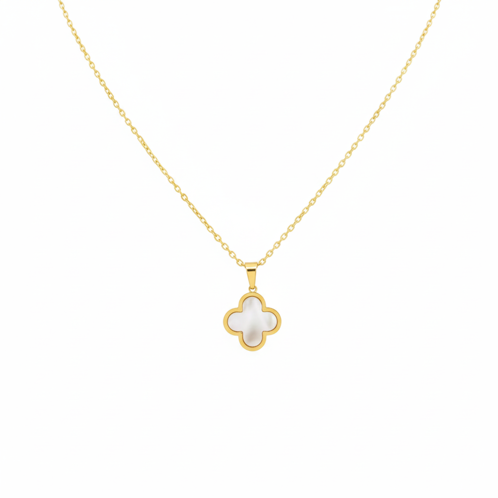 Collar Trébol de Nacre Pure