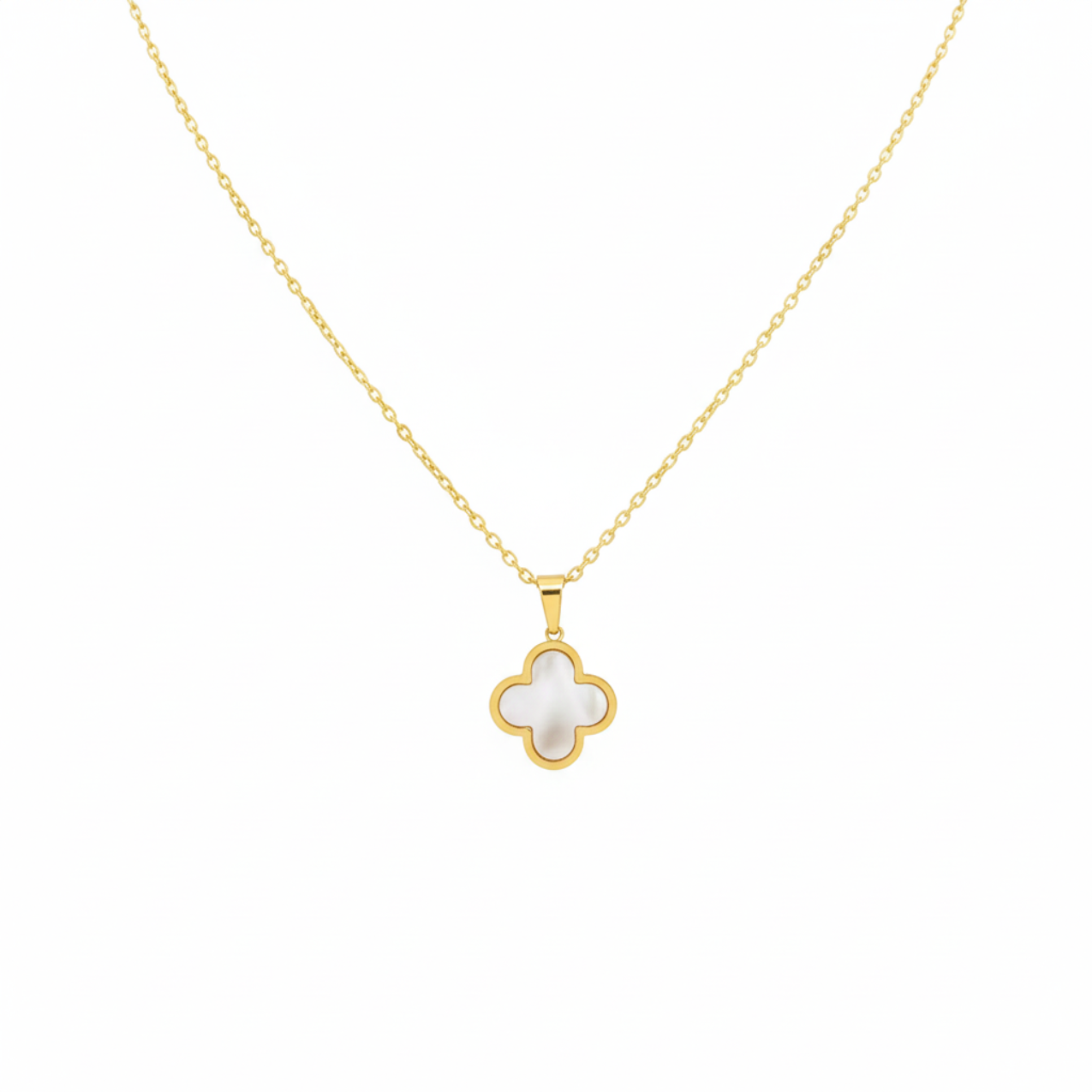 Collar Trébol de Nacre Pure