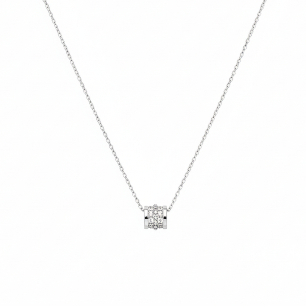 Collar Cylindrique Éclat ( Oro o Plata )