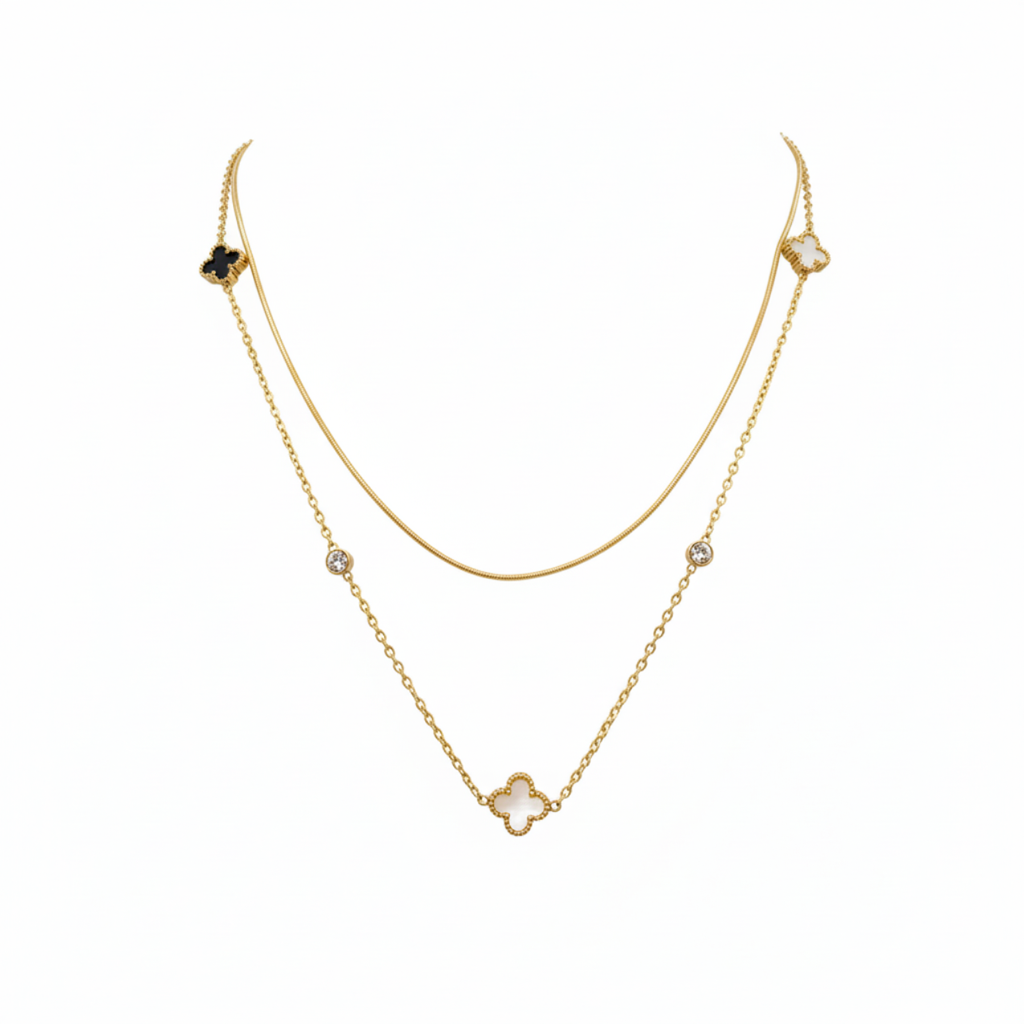 Collar Duo Mystic Clover