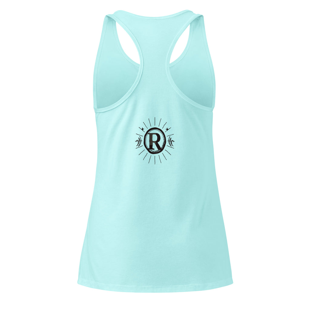 Soy de marca. Camiseta de tirantes ajustada para mujer