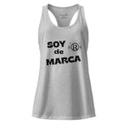 Soy de marca. Camiseta de tirantes ajustada para mujer