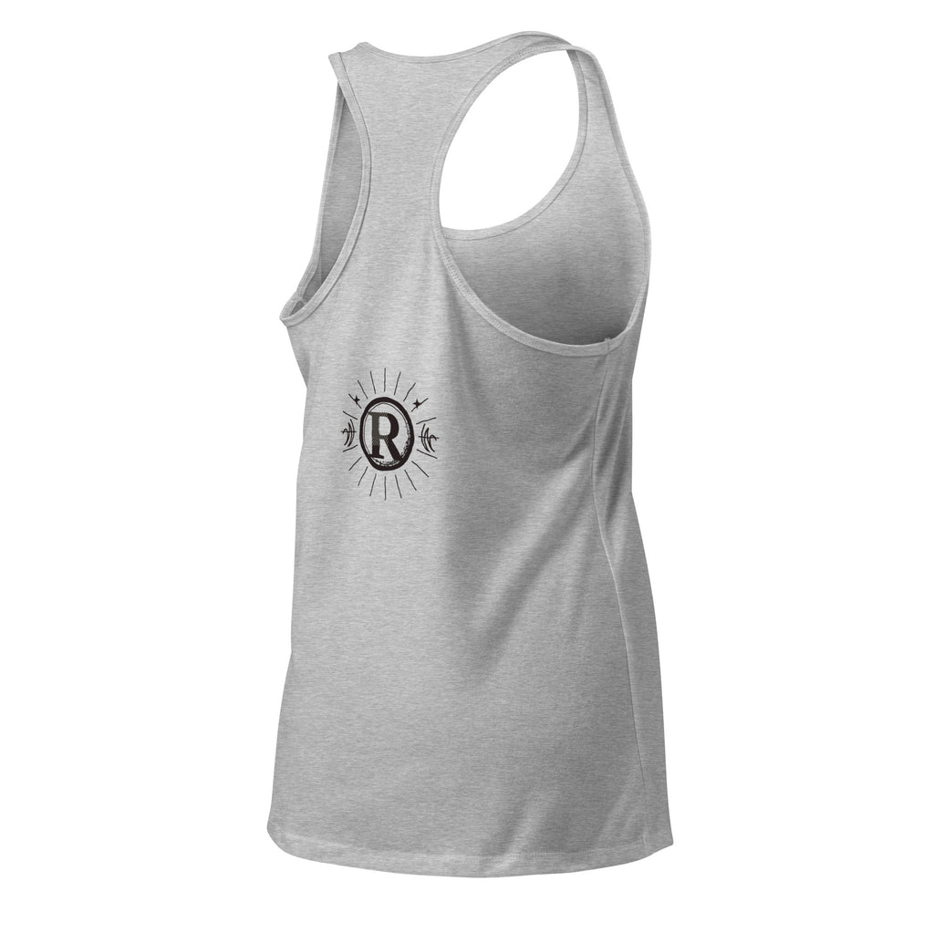 Soy de marca. Camiseta de tirantes ajustada para mujer