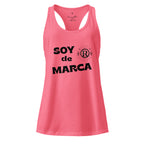 Soy de marca. Camiseta de tirantes ajustada para mujer