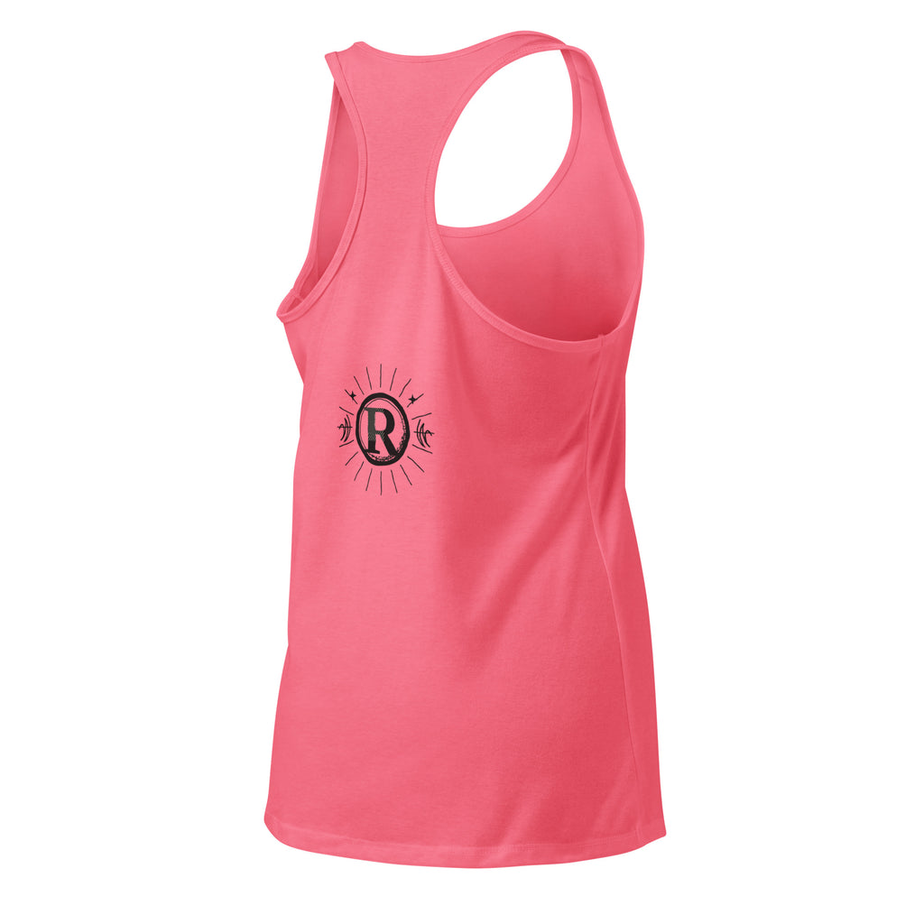 Soy de marca. Camiseta de tirantes ajustada para mujer