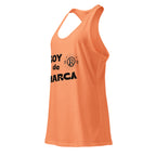 Soy de marca. Camiseta de tirantes ajustada para mujer