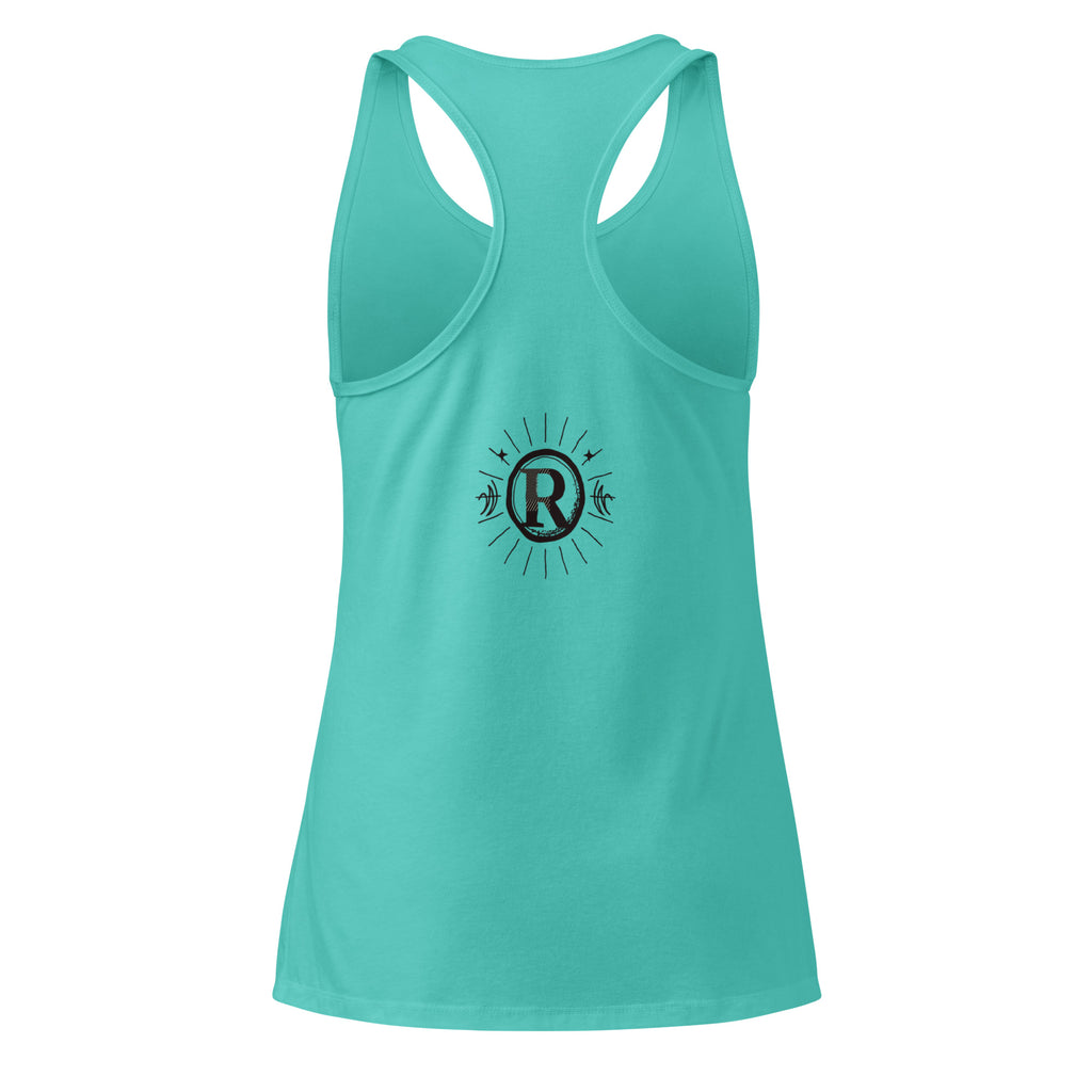 Soy de marca. Camiseta de tirantes ajustada para mujer