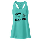 Soy de marca. Camiseta de tirantes ajustada para mujer