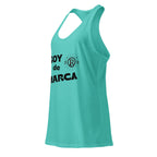 Soy de marca. Camiseta de tirantes ajustada para mujer