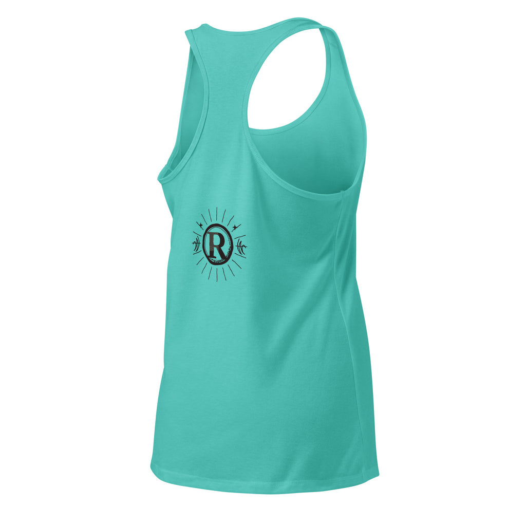 Soy de marca. Camiseta de tirantes ajustada para mujer