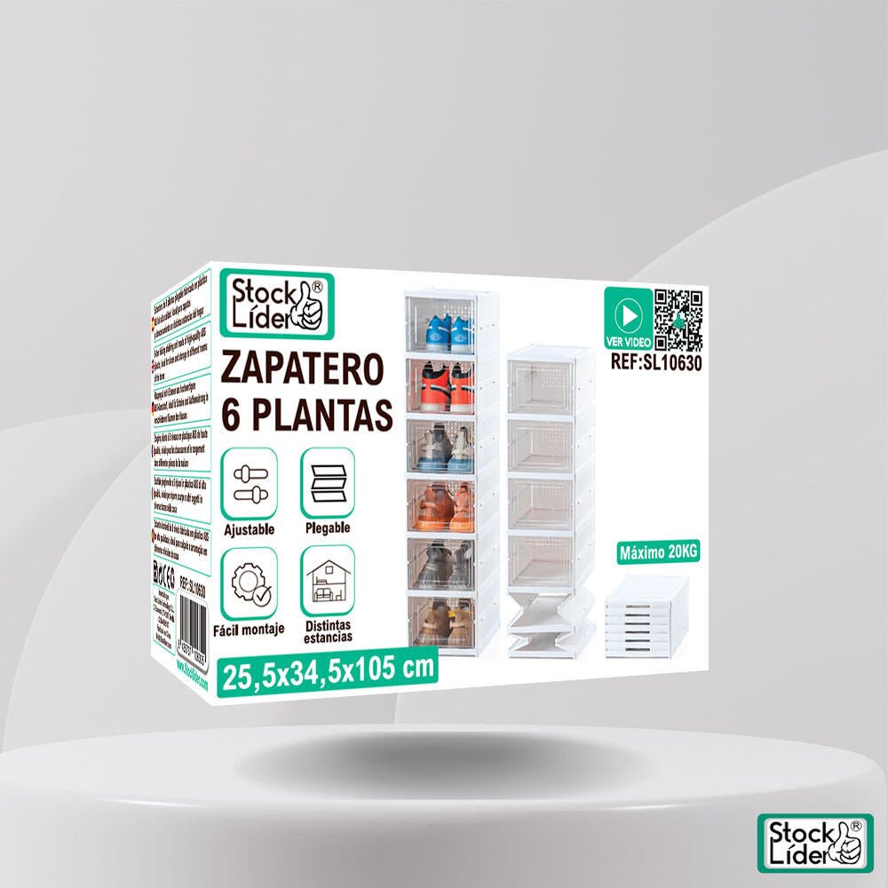 Zapatero 6 plantas - Nemessis Shop®